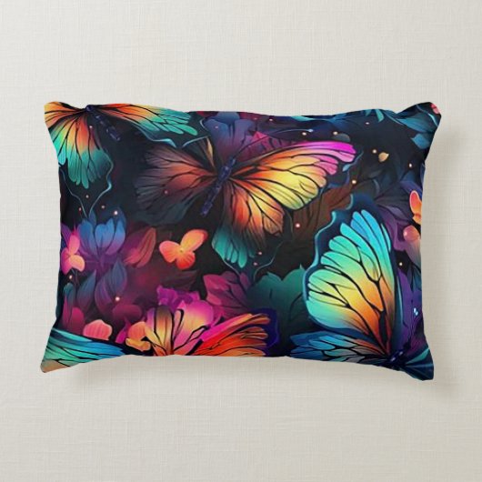 蝶 アクセントクッション (裏面)