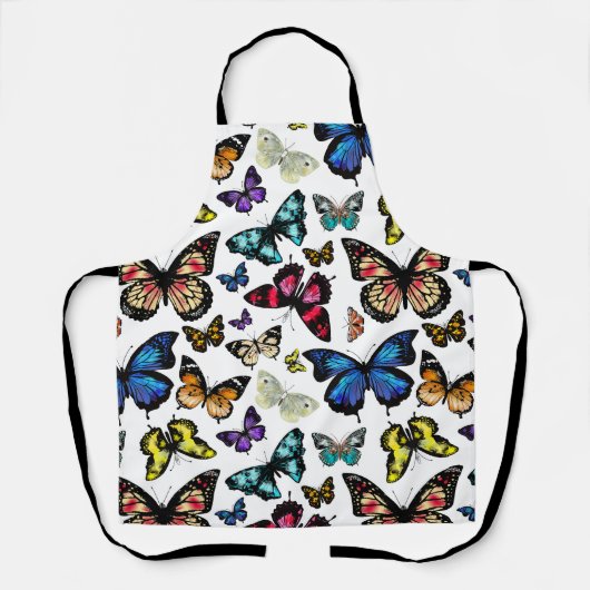 蝶 エプロン (正面)