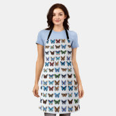 蝶 エプロン (着用した状態)