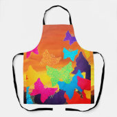 蝶 エプロン (正面)