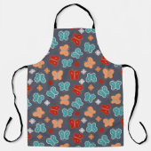 蝶 エプロン (正面)