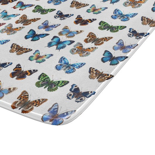 蝶 カッティングボード (角)