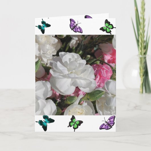 蝶 カード (正面)