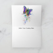 蝶 カード (内部)