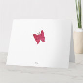 蝶 カード (裏面)