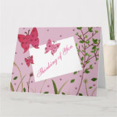 蝶 カード (正面)