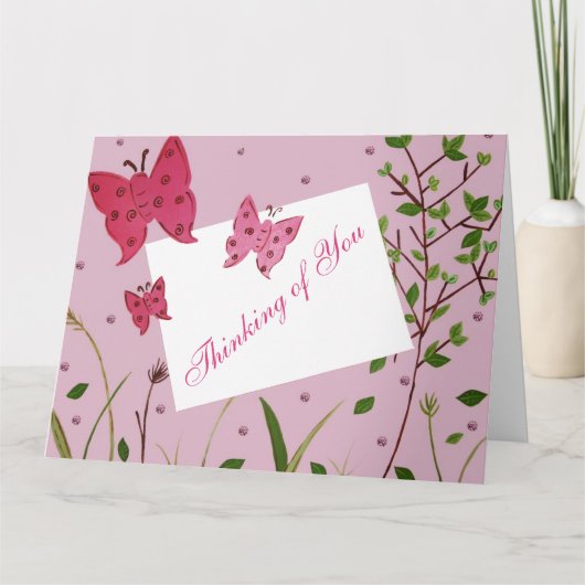 蝶 カード (正面)