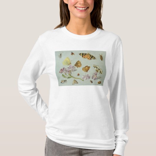 蝶、ガおよび他の昆虫 Tシャツ (正面)