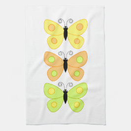蝶 キッチンタオル