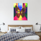 蝶 キャンバスプリント (インサイチュ (寝室))