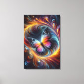 蝶 キャンバスプリント (正面)