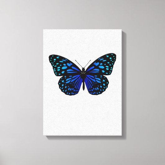 蝶 キャンバスプリント (正面)