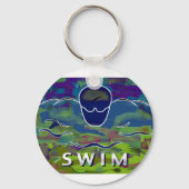 蝶 キーホルダー (正面)