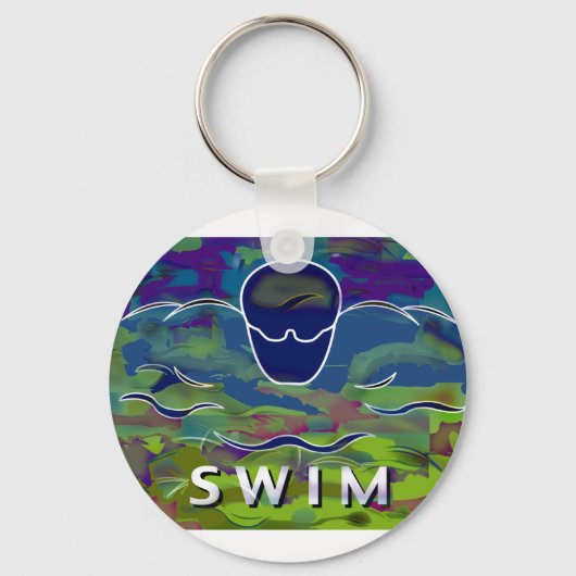 蝶 キーホルダー (正面)