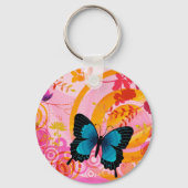 蝶 キーホルダー (正面)