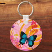 蝶 キーホルダー (正面)