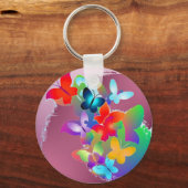 蝶 キーホルダー (正面)