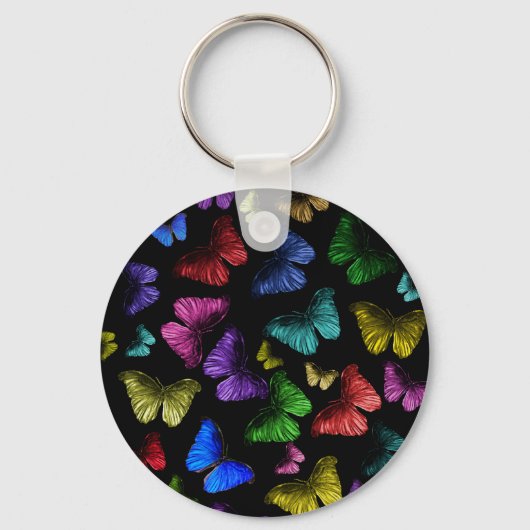 蝶 キーホルダー (正面)