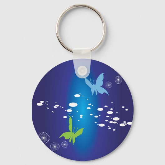 蝶 キーホルダー (正面)