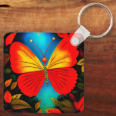 蝶 キーホルダー (裏面)