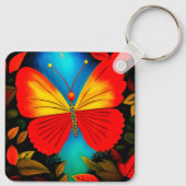 蝶 キーホルダー (裏面)