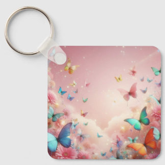 蝶 キーホルダー