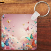 蝶 キーホルダー (裏面)