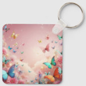 蝶 キーホルダー (裏面)