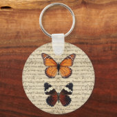 蝶 キーホルダー (正面)