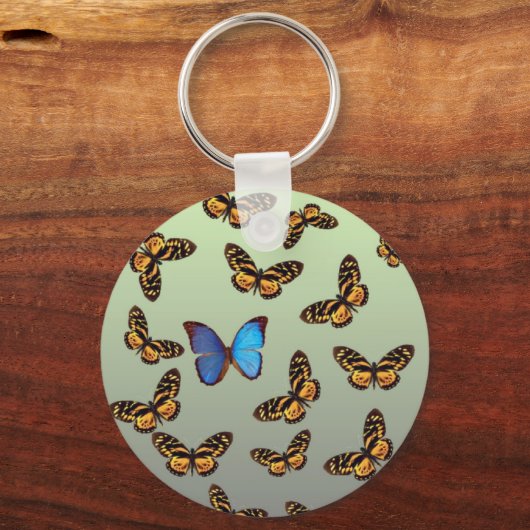 蝶 キーホルダー (正面)