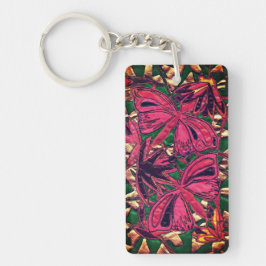 蝶 キーホルダー