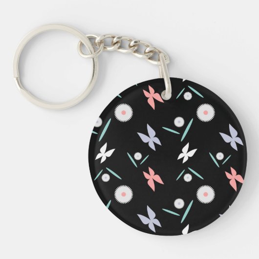 蝶 キーホルダー (正面)