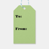 蝶 ギフトタグ (裏面)