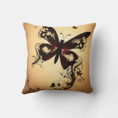 蝶 クッション (裏面)