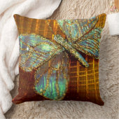 蝶 クッション (ブランケット)