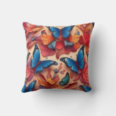 蝶 クッション (裏面)