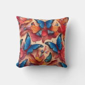 蝶 クッション (正面)