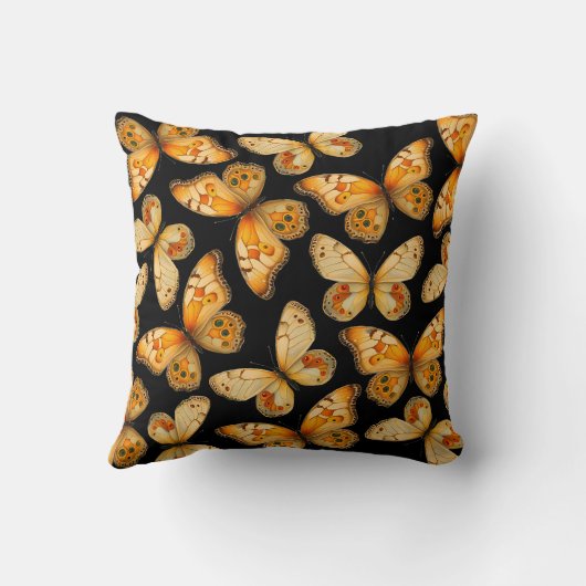 蝶 クッション (裏面)