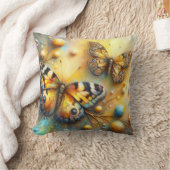 蝶 クッション (ブランケット)