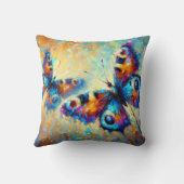 蝶 クッション (裏面)