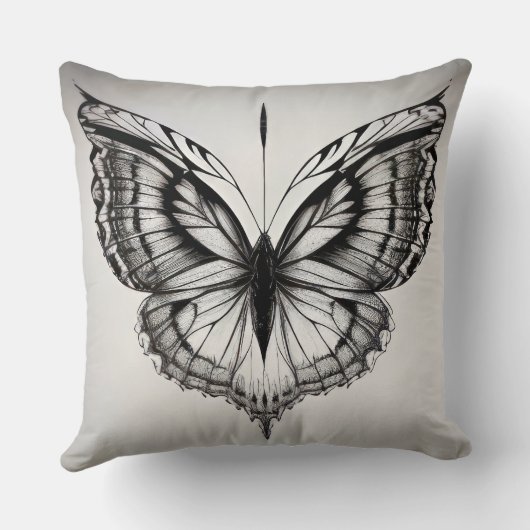 蝶 クッション (裏面)