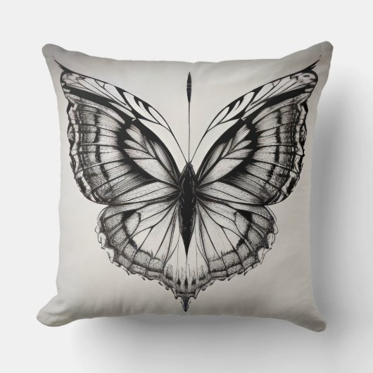 蝶 クッション (正面)