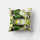 蝶 クッション (裏面)