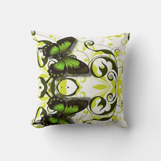 蝶 クッション (正面)