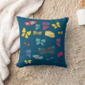 蝶 クッション (ブランケット)