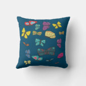 蝶 クッション (裏面)