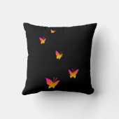 蝶 クッション (裏面)