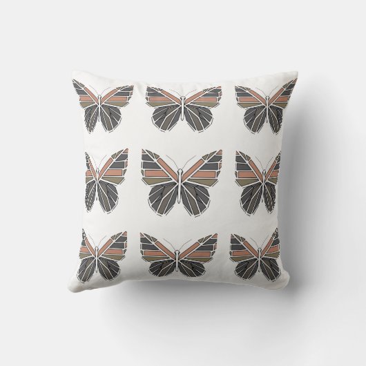 蝶 クッション (裏面)