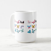 蝶 コーヒーマグカップ (正面左)
