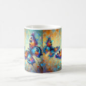 蝶 コーヒーマグカップ (中央)